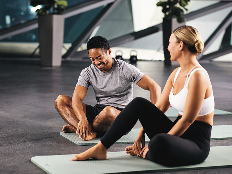 Cohésion d'équipe au sport