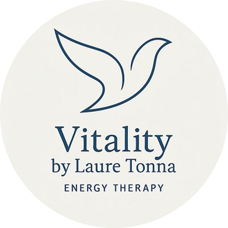 Logo Vitality by Laure Tonna - Energy Therapy: Coaching sportif, remise en forme et bien-être